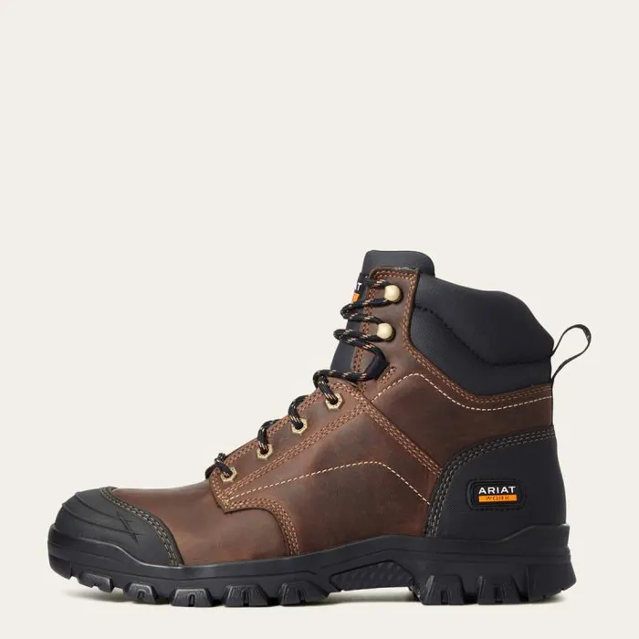 Men Work Boots Ariat Treadfast 6034 Work Boot Distressed Brown Men Work Boots Ariat Treadfast 6034 Work Boot Distressed Brown