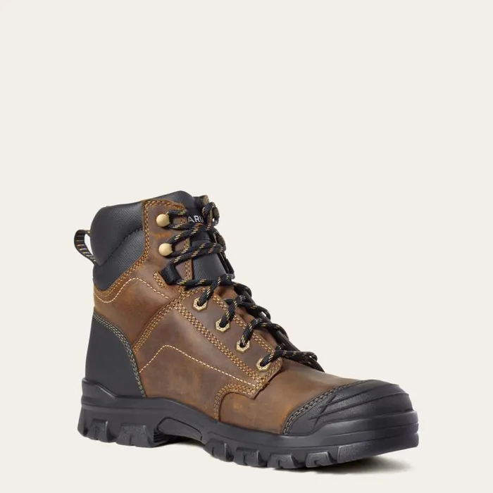 Men Work Boots Ariat Treadfast 6034 Work Boot Distressed Brown Men Work Boots Ariat Treadfast 6034 Work Boot Distressed Brown