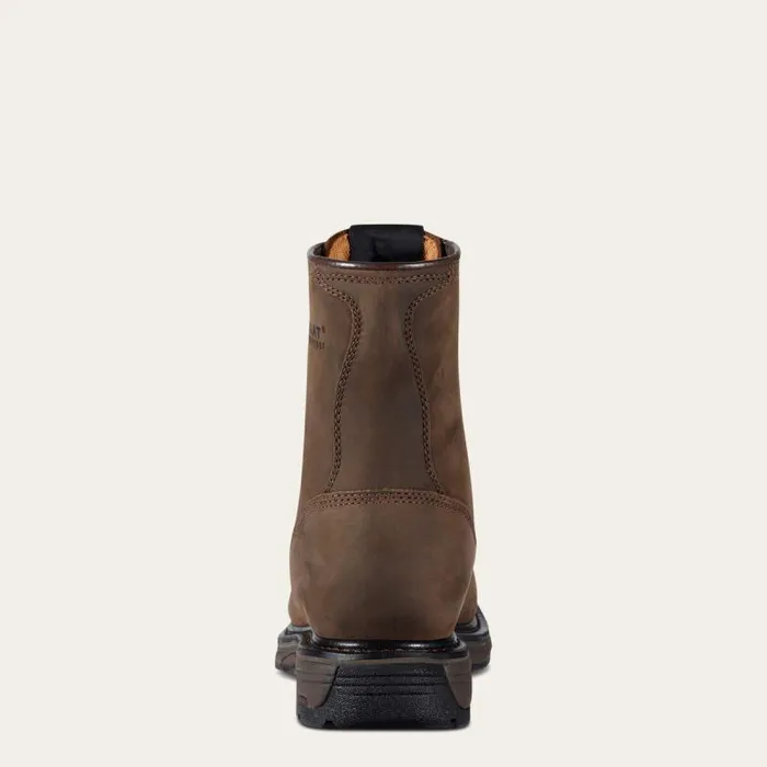 Men Work Boots Ariat WorkHog 8034 Waterproof Work Boot Oily Distressed Brown Men Work Boots Ariat WorkHog 8034 Waterproof Work Boot Oily Distressed Brown