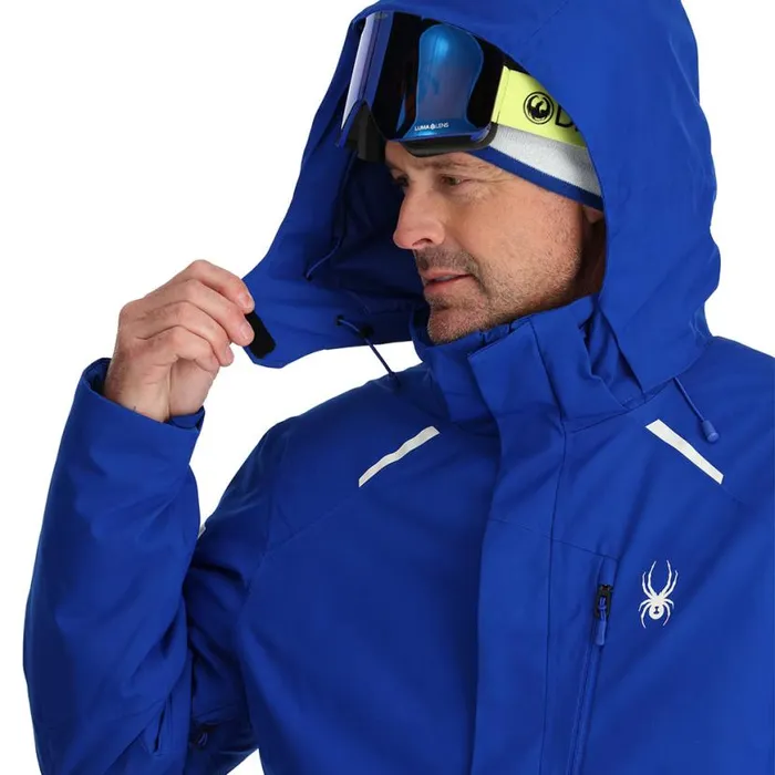 Mens Copper Electric Blue Spyder Insulated