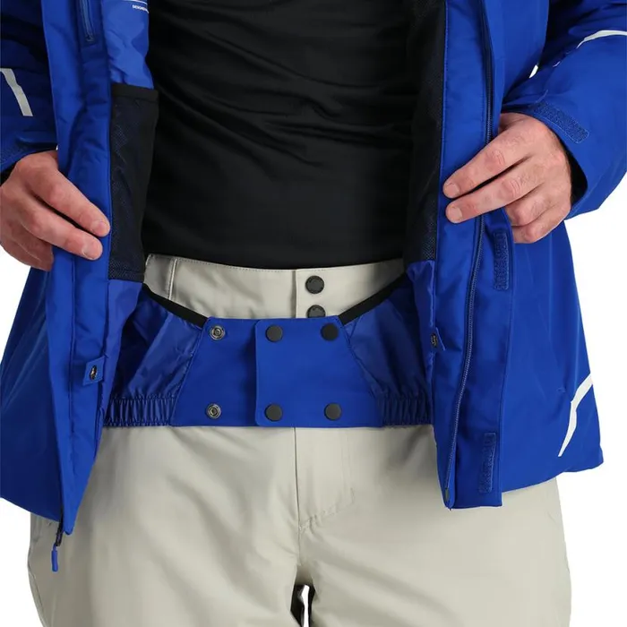 Mens Copper Electric Blue Spyder Insulated