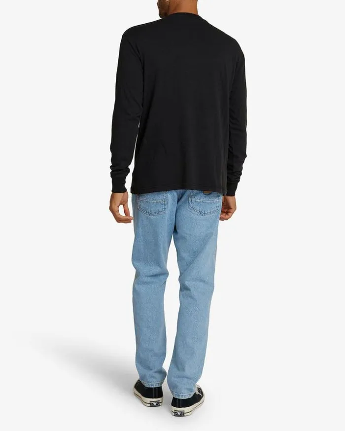 Mens Deus Ex Machina Classics All Caps Moto Jersey 8211 Black Black Mens Deus Ex Machina Classics All Caps Moto Jersey 8211 Black Black