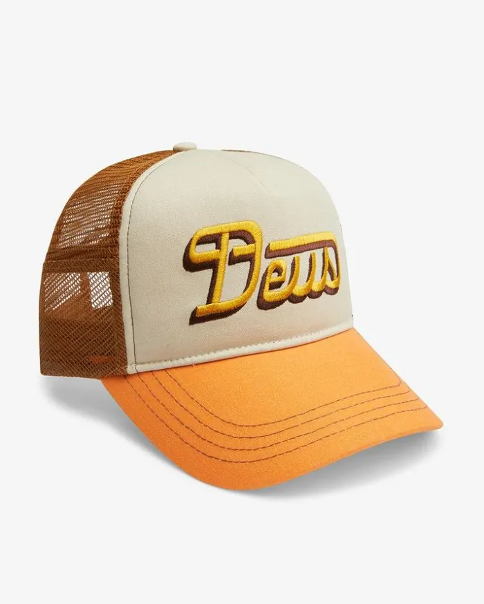 Mens Deus Ex Machina Hats Twilight Trucker 8211 Sunset Combo Sunset Combo