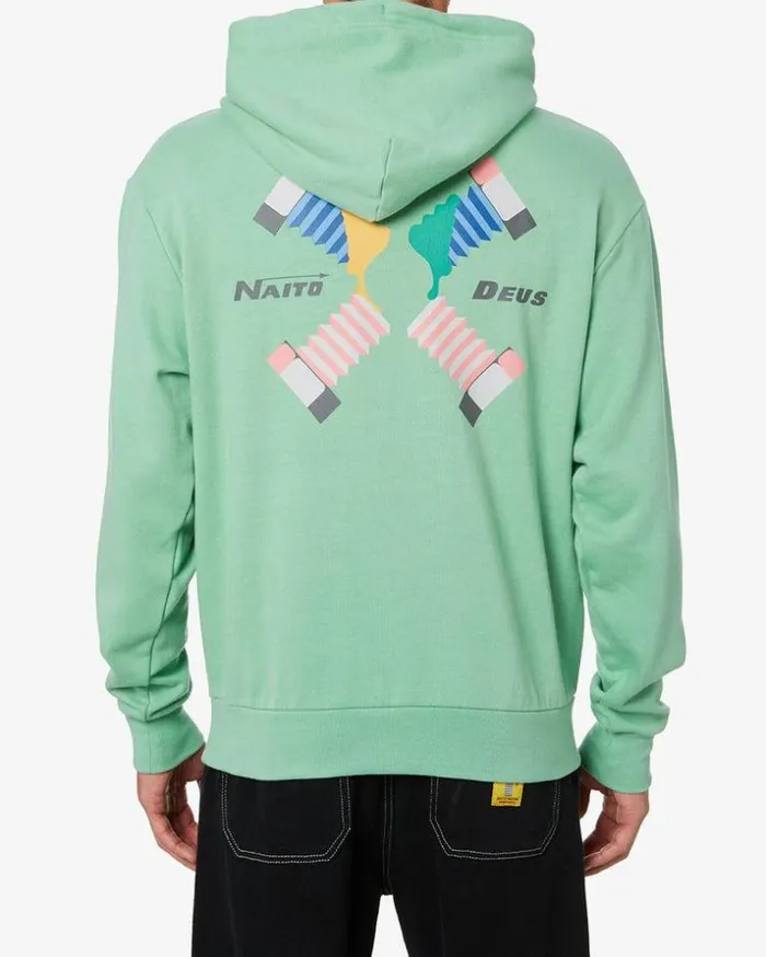 Mens Deus Ex Machina Hoodies and Sweaters Naito Quadrant Hoodie 8211 Mint Green Mint Green Mens Deus Ex Machina Hoodies and Sweaters Naito Quadrant Hoodie 8211 Mint Green Mint Green