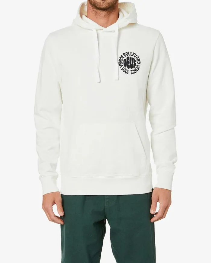Mens Deus Ex Machina Hoodies and Sweaters Venice Surf Hoodie 8211 Vintage White Vintage White Mens Deus Ex Machina Hoodies and Sweaters Venice Surf Hoodie 8211 Vintage White Vintage White