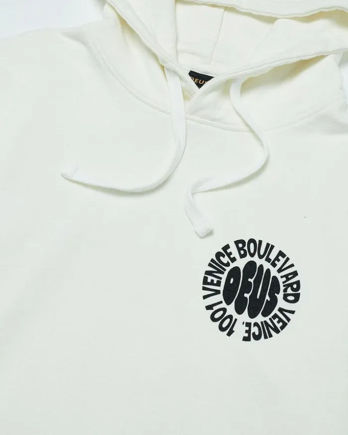 Mens Deus Ex Machina Hoodies and Sweaters Venice Surf Hoodie 8211 Vintage White Vintage White Mens Deus Ex Machina Hoodies and Sweaters Venice Surf Hoodie 8211 Vintage White Vintage White