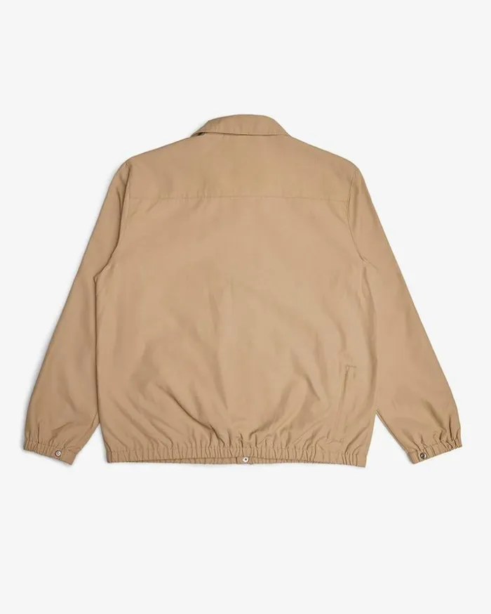 Mens Deus Ex Machina Jackets Jarvis Coach 8211 Khaki Khaki Mens Deus Ex Machina Jackets Jarvis Coach 8211 Khaki Khaki