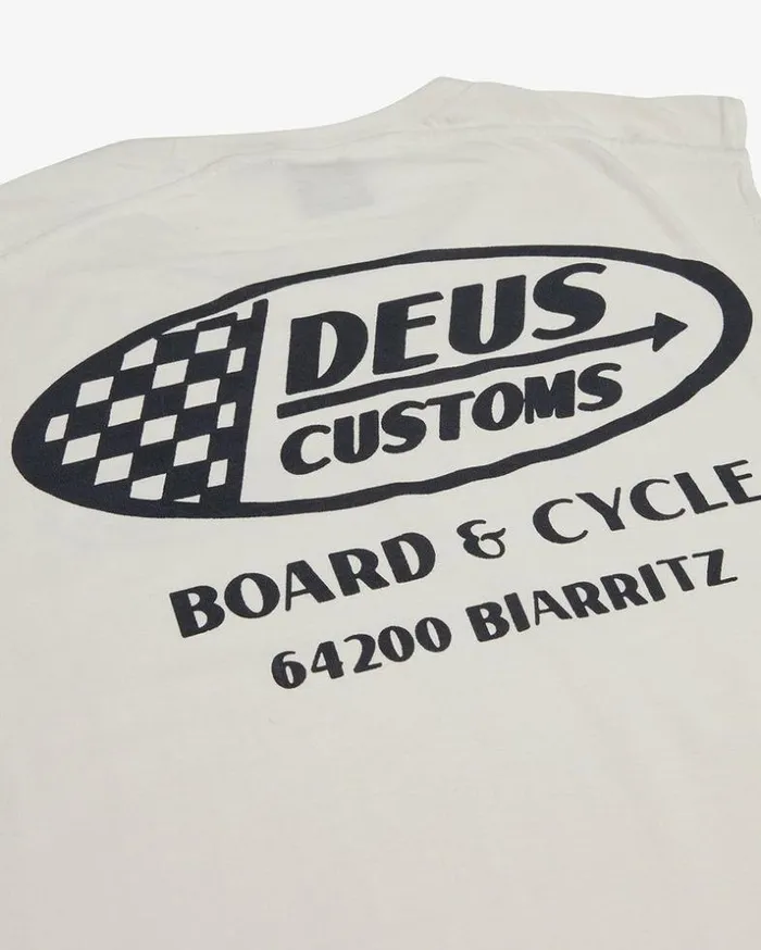 Mens Deus Ex Machina Tees Flags Muscle 8211 Vintage White Vintage White Mens Deus Ex Machina Tees Flags Muscle 8211 Vintage White Vintage White