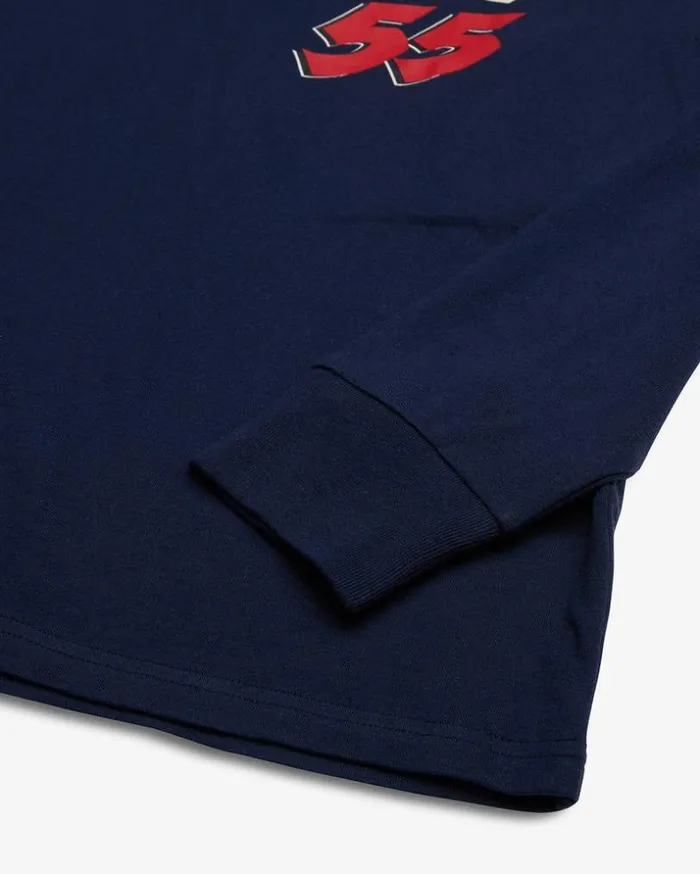 Mens Deus Ex Machina Tees International Racing Long Sleeve Tee 8211 Estate Blue Estate Blue Mens Deus Ex Machina Tees International Racing Long Sleeve Tee 8211 Estate Blue Estate Blue