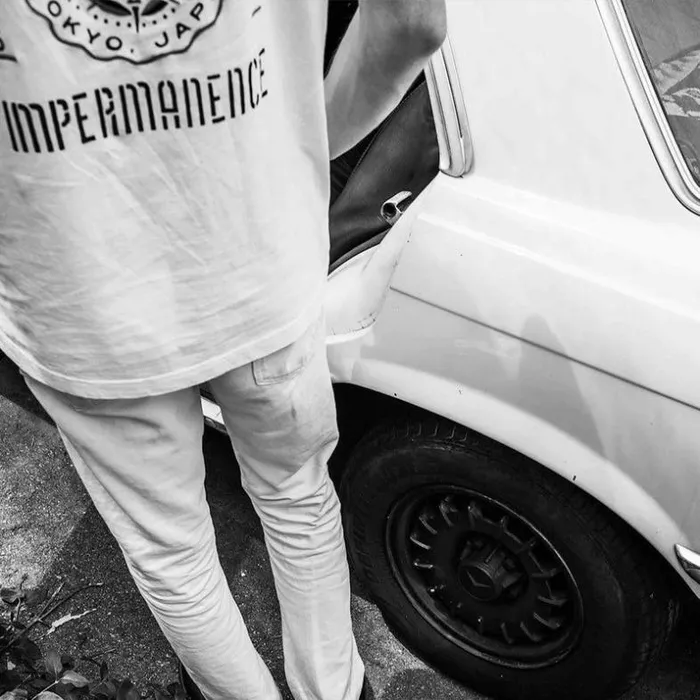 Mens Deus Ex Machina Tees Tokyo Address Tee 8211 Vintage White Vintage White Mens Deus Ex Machina Tees Tokyo Address Tee 8211 Vintage White Vintage White
