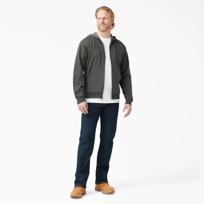 Midweight Fleece Zip Hoodie Dark Heather Gray Dark Heather Gray iyd Men Dickies Outerwear Midweight Fleece Zip Hoodie Dark Heather Gray Dark Heather Gray iyd Men Dickies Outerwear