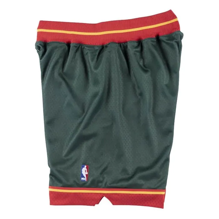 Mitchell and Ness 199596 Authentic Shorts Seattle SuperSonics Men Shorts Mitchell and Ness 199596 Authentic Shorts Seattle SuperSonics Men Shorts