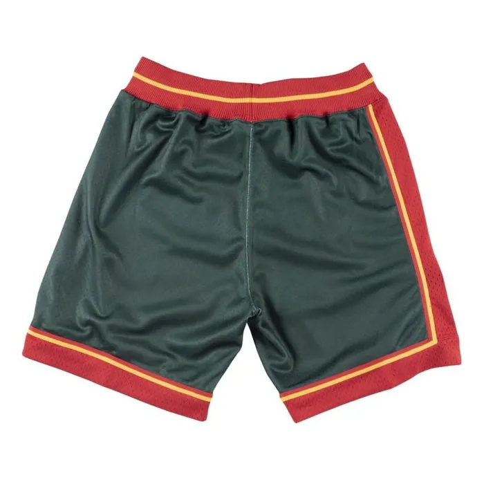 Mitchell and Ness 199596 Authentic Shorts Seattle SuperSonics Men Shorts Mitchell and Ness 199596 Authentic Shorts Seattle SuperSonics Men Shorts