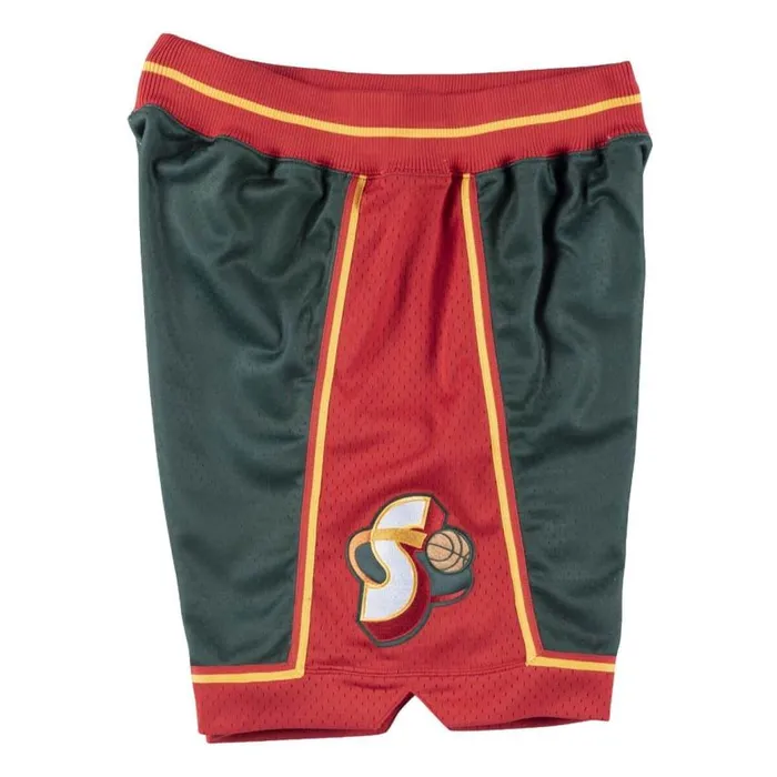 Mitchell and Ness 199596 Authentic Shorts Seattle SuperSonics Men Shorts Mitchell and Ness 199596 Authentic Shorts Seattle SuperSonics Men Shorts
