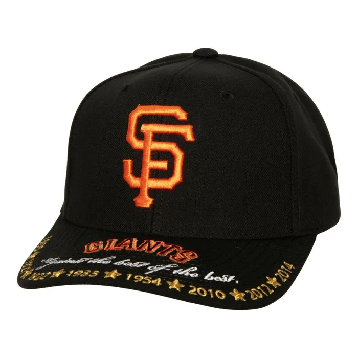 Mitchell and Ness Against The Best Pro Snapback San Francisco Giants Men Hats and Headwear Mitchell and Ness Against The Best Pro Snapback San Francisco Giants Men Hats and Headwear
