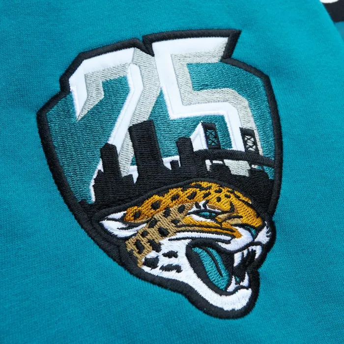 Mitchell and Ness All Over Crew 30 Jacksonville Jaguars Men Hoodies and Sweatshirts Mitchell and Ness All Over Crew 30 Jacksonville Jaguars Men Hoodies and Sweatshirts