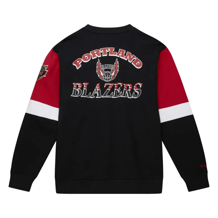 Mitchell and Ness All Over Crew 30 Portland Trail Blazers Men Hoodies and Sweatshirts Mitchell and Ness All Over Crew 30 Portland Trail Blazers Men Hoodies and Sweatshirts