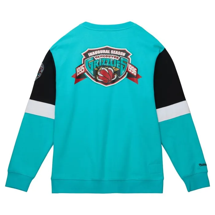 Mitchell and Ness All Over Crew 30 Vancouver Grizzlies Men Hoodies and Sweatshirts Mitchell and Ness All Over Crew 30 Vancouver Grizzlies Men Hoodies and Sweatshirts