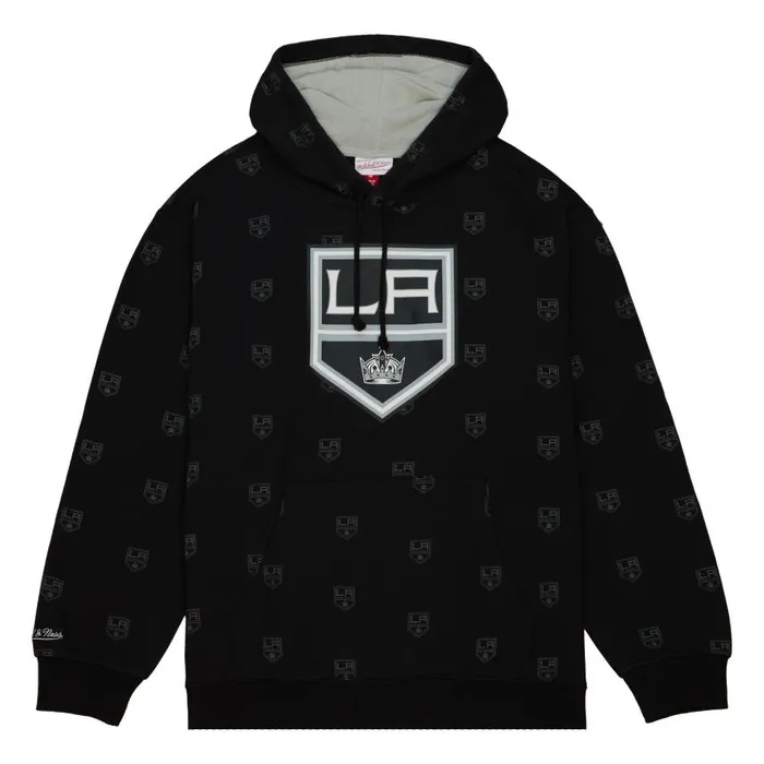 Mitchell and Ness AOP Fleece Hoodie Los Angeles Kings Men Hoodies and Sweatshirts Mitchell and Ness AOP Fleece Hoodie Los Angeles Kings Men Hoodies and Sweatshirts