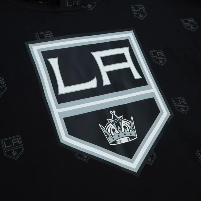 Mitchell and Ness AOP Fleece Hoodie Los Angeles Kings Men Hoodies and Sweatshirts Mitchell and Ness AOP Fleece Hoodie Los Angeles Kings Men Hoodies and Sweatshirts