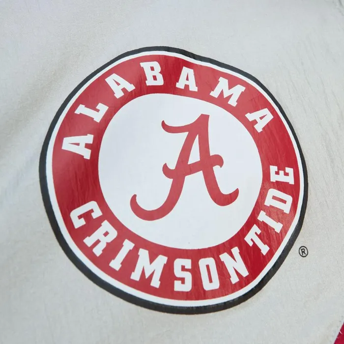 Mitchell and Ness Arched Retro Lined Windbreaker University Of Alabama Men Jackets and Outerwear Mitchell and Ness Arched Retro Lined Windbreaker University Of Alabama Men Jackets and Outerwear