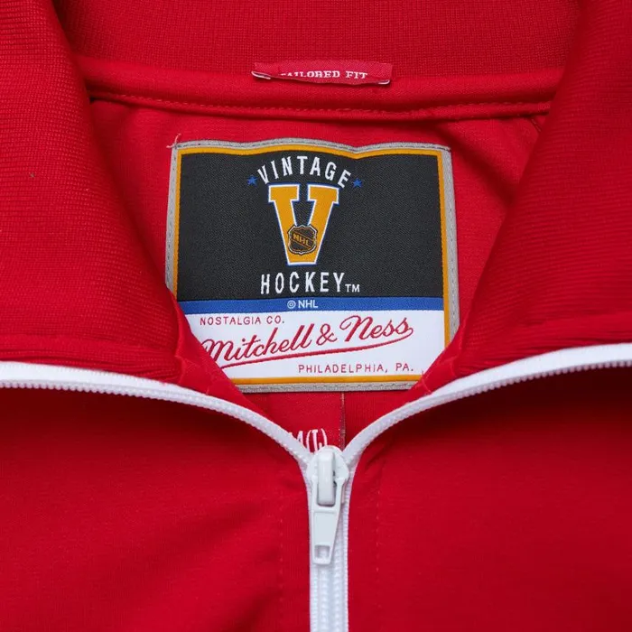 Mitchell and Ness Authentic Bobby Hull Chicago Blackhawks 1971 Warm Up Jacket Men Jackets and Outerwear Mitchell and Ness Authentic Bobby Hull Chicago Blackhawks 1971 Warm Up Jacket Men Jackets and Outerwear