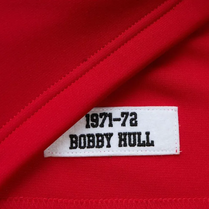 Mitchell and Ness Authentic Bobby Hull Chicago Blackhawks 1971 Warm Up Jacket Men Jackets and Outerwear Mitchell and Ness Authentic Bobby Hull Chicago Blackhawks 1971 Warm Up Jacket Men Jackets and Outerwear