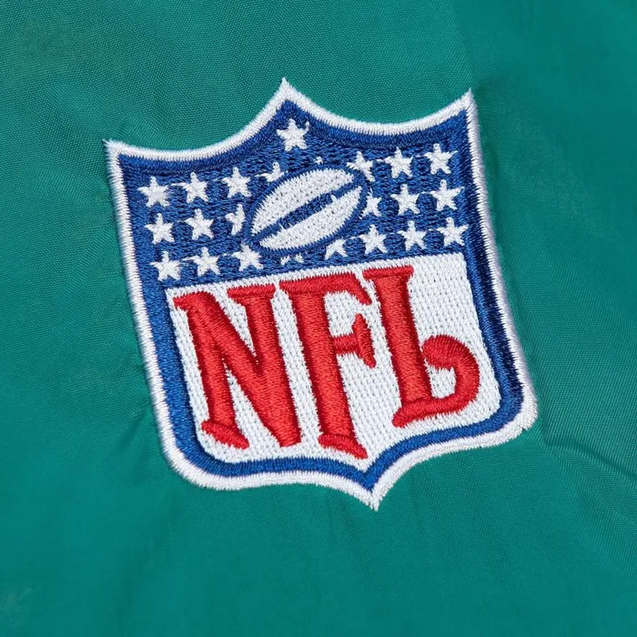 Mitchell and Ness Authentic Sideline Jacket Miami Dolphins Men Jackets and Outerwear Mitchell and Ness Authentic Sideline Jacket Miami Dolphins Men Jackets and Outerwear