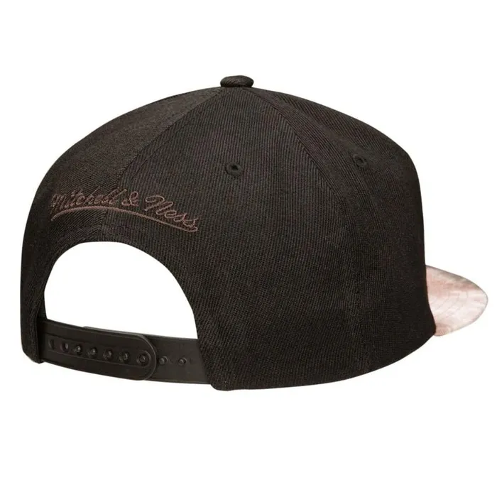 Mitchell and Ness Blitzed Snapback HWC Miami Heat Men Hats and Headwear Mitchell and Ness Blitzed Snapback HWC Miami Heat Men Hats and Headwear