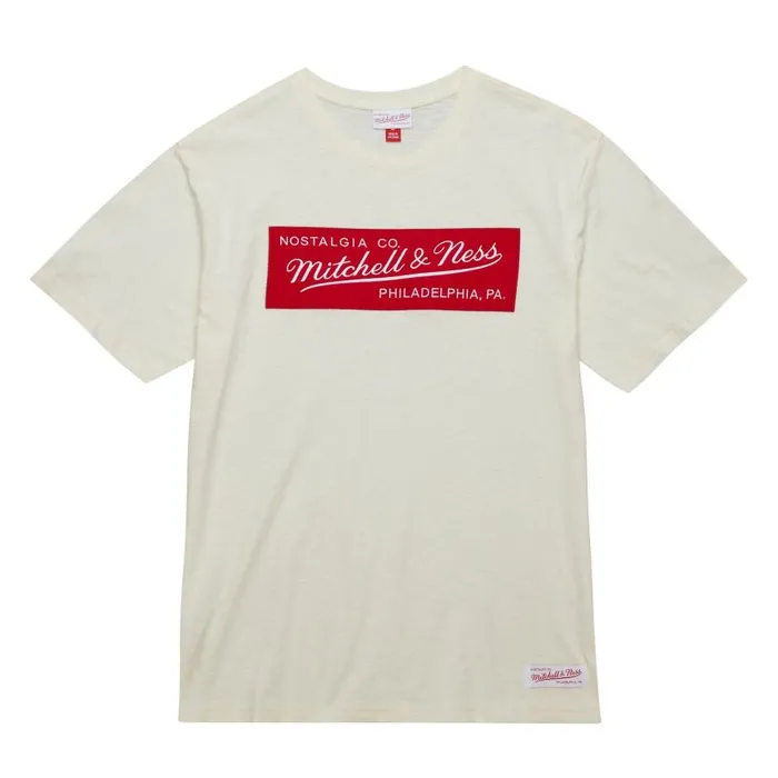 Mitchell and Ness Branded Heritage SS Slub Tee Vintage Logo Men TShirts and Tops Mitchell and Ness Branded Heritage SS Slub Tee Vintage Logo Men TShirts and Tops