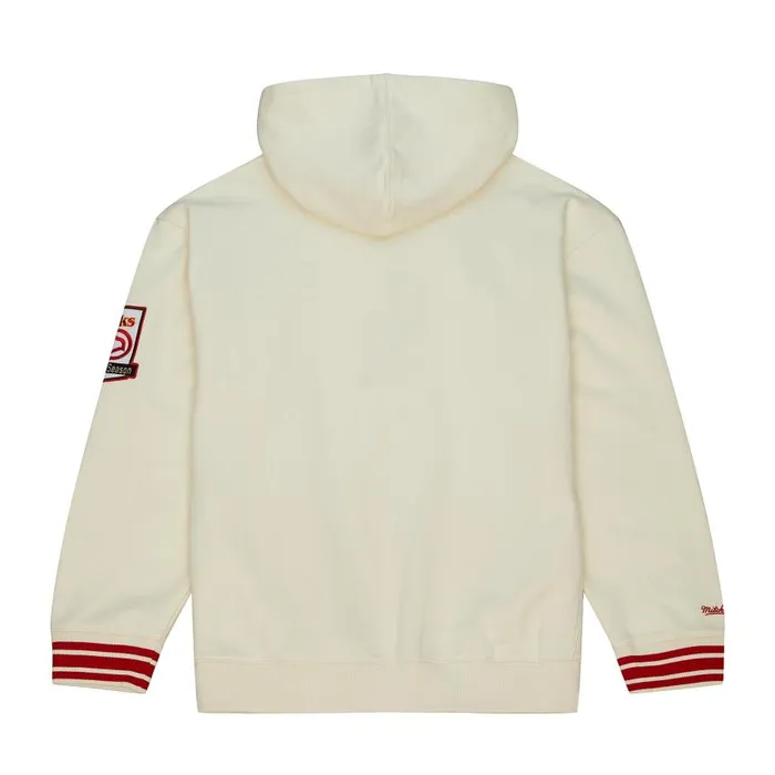 Mitchell and Ness Chainstitch Heavyweight Hoodie Retro Atlanta Hawks Men Hoodies and Sweatshirts Mitchell and Ness Chainstitch Heavyweight Hoodie Retro Atlanta Hawks Men Hoodies and Sweatshirts