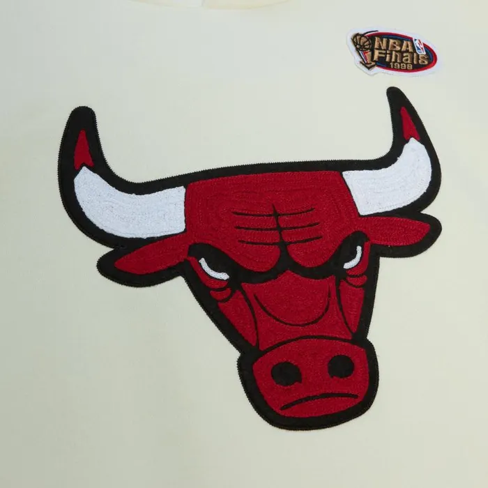 Mitchell and Ness Chainstitch Heavyweight Hoodie Retro Chicago Bulls Men Hoodies and Sweatshirts Mitchell and Ness Chainstitch Heavyweight Hoodie Retro Chicago Bulls Men Hoodies and Sweatshirts