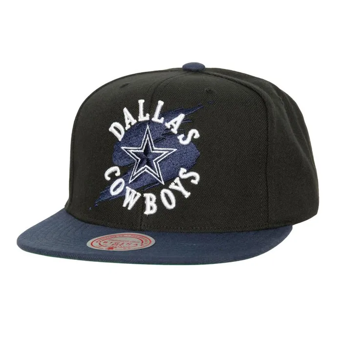 Mitchell and Ness Circle Splash Snapback Dallas Cowboys Men Hats and Headwear Mitchell and Ness Circle Splash Snapback Dallas Cowboys Men Hats and Headwear