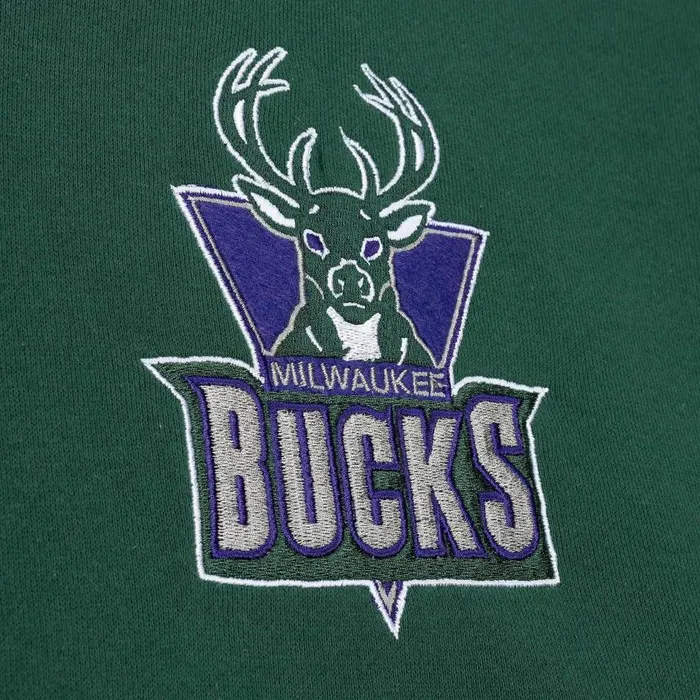 Mitchell and Ness City Collection Fleece Hoody Milwaukee Bucks Men Hoodies and Sweatshirts Mitchell and Ness City Collection Fleece Hoody Milwaukee Bucks Men Hoodies and Sweatshirts