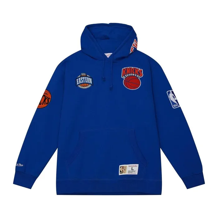 Mitchell and Ness City Collection Fleece Hoody New York Knicks Men Hoodies and Sweatshirts Mitchell and Ness City Collection Fleece Hoody New York Knicks Men Hoodies and Sweatshirts