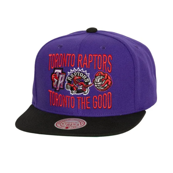 Mitchell and Ness City Love Snapback HWC Toronto Raptors Men Hats and Headwear Mitchell and Ness City Love Snapback HWC Toronto Raptors Men Hats and Headwear