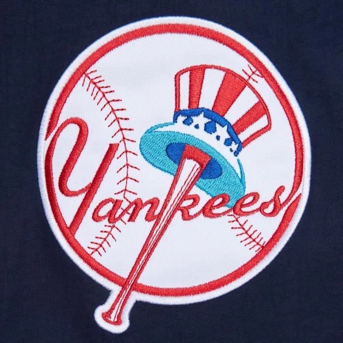 Mitchell and Ness Classic Nylon Pullover Vintage Logo New York Yankees Men Jackets and Outerwear Mitchell and Ness Classic Nylon Pullover Vintage Logo New York Yankees Men Jackets and Outerwear
