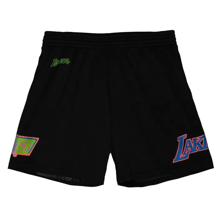 Mitchell and Ness Color Bomb Shorts Los Angeles Lakers Men Shorts