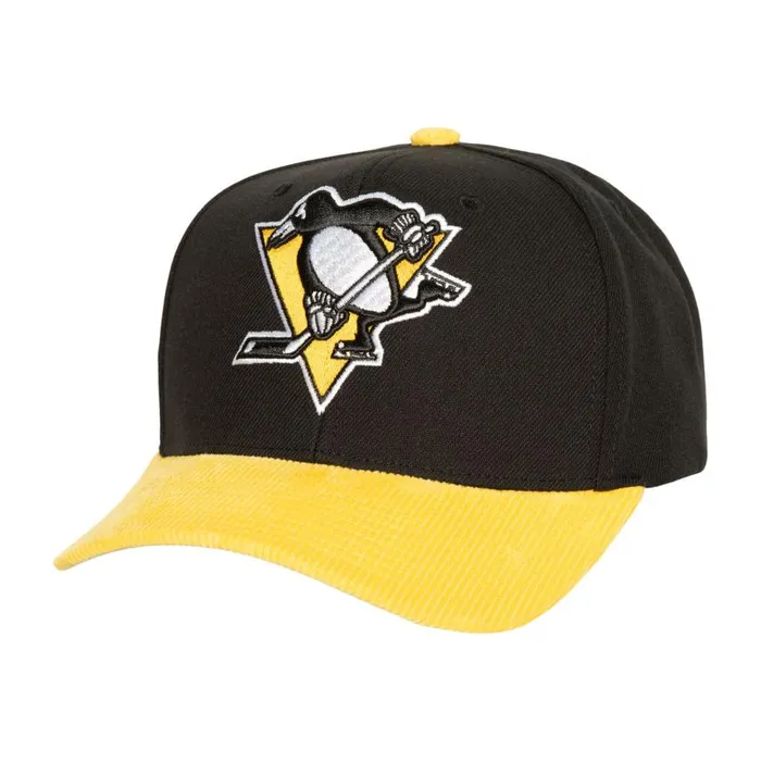 Mitchell and Ness Cord Pro Snapback Pittsburgh Penguins Men Hats and Headwear Mitchell and Ness Cord Pro Snapback Pittsburgh Penguins Men Hats and Headwear