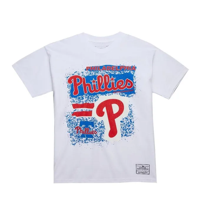 Mitchell and Ness Destination Leisure SS Graphic Tee Philadelphia Phillies Men TShirts and Tops Mitchell and Ness Destination Leisure SS Graphic Tee Philadelphia Phillies Men TShirts and Tops