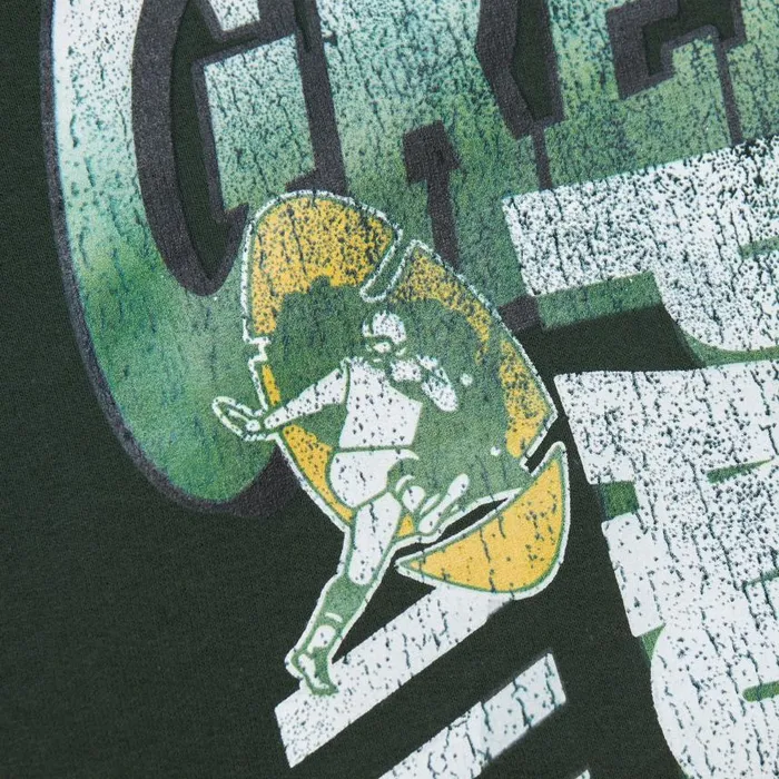 Mitchell and Ness Easy Cool Crewneck Sweatshirt Green Bay Packers Men Hoodies and Sweatshirts Mitchell and Ness Easy Cool Crewneck Sweatshirt Green Bay Packers Men Hoodies and Sweatshirts