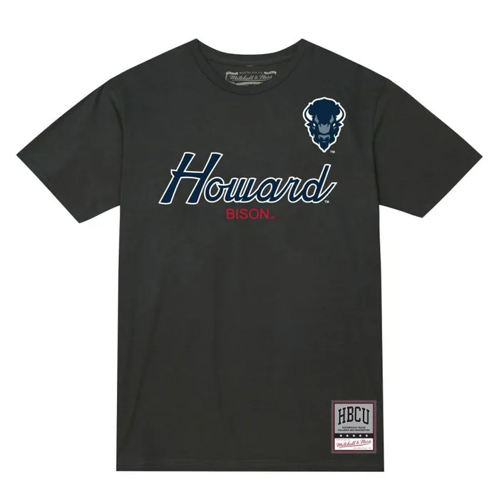 Mitchell and Ness Elite Tee Howard University Men TShirts and Tops