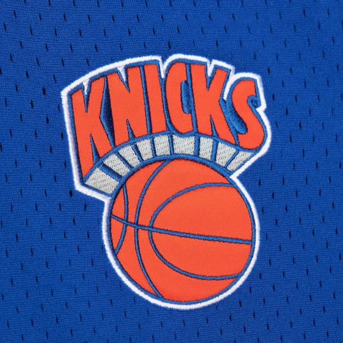 Mitchell and Ness Fashion Mesh VNeck Vintage Logo New York Knicks Men TShirts and Tops Mitchell and Ness Fashion Mesh VNeck Vintage Logo New York Knicks Men TShirts and Tops