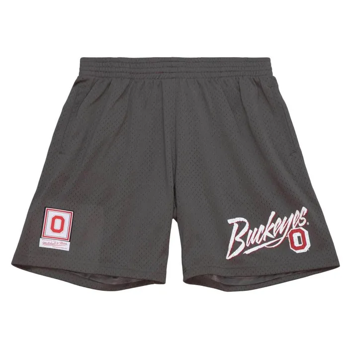 Mitchell and Ness Final Exam Shorts Ohio State Men Shorts