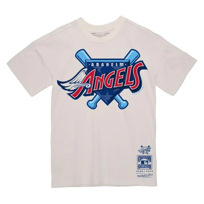 Mitchell and Ness Freedom Tee Anaheim Angels Men TShirts and Tops