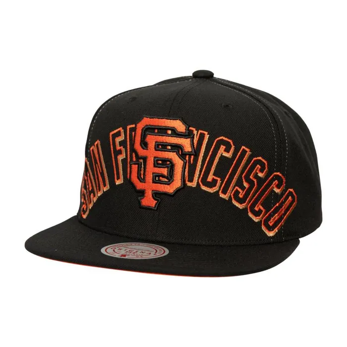 Mitchell and Ness Full Frontal Snapback San Francisco Giants Men Hats and Headwear Mitchell and Ness Full Frontal Snapback San Francisco Giants Men Hats and Headwear