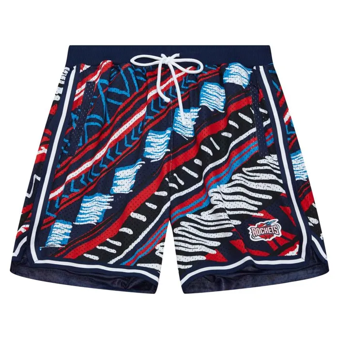 Mitchell and Ness Game Day Pattern Short Houston Rockets Men Shorts