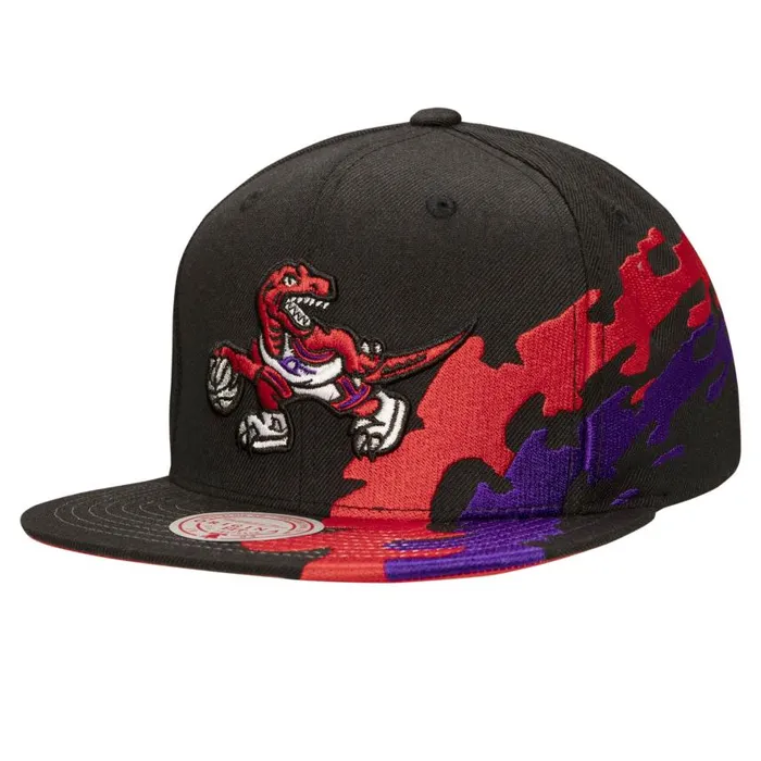 Mitchell and Ness Happy Trees Snapback HWC Toronto Raptors Men Hats and Headwear Mitchell and Ness Happy Trees Snapback HWC Toronto Raptors Men Hats and Headwear