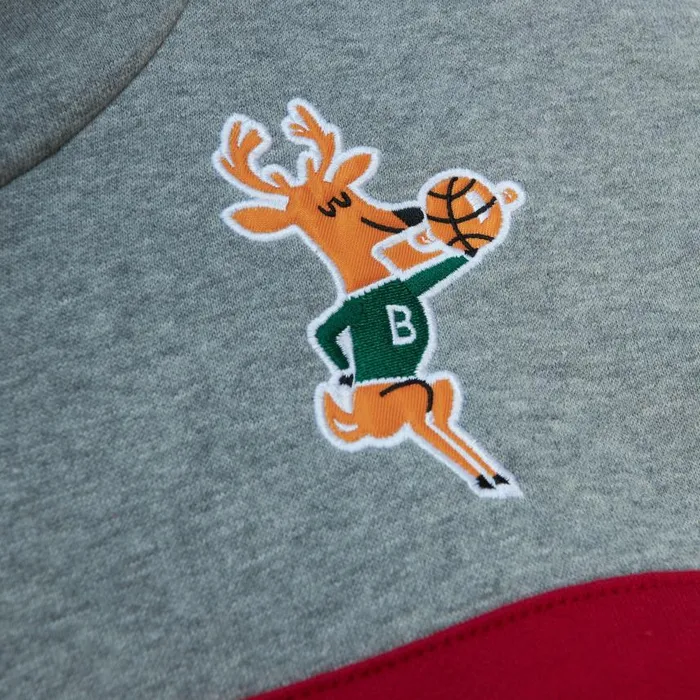 Mitchell and Ness Head Coach Hoodie Milwaukee Bucks Men Hoodies and Sweatshirts Mitchell and Ness Head Coach Hoodie Milwaukee Bucks Men Hoodies and Sweatshirts