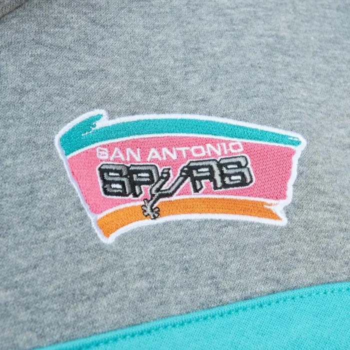 Mitchell and Ness Head Coach Hoodie San Antonio Spurs Men Hoodies and Sweatshirts Mitchell and Ness Head Coach Hoodie San Antonio Spurs Men Hoodies and Sweatshirts